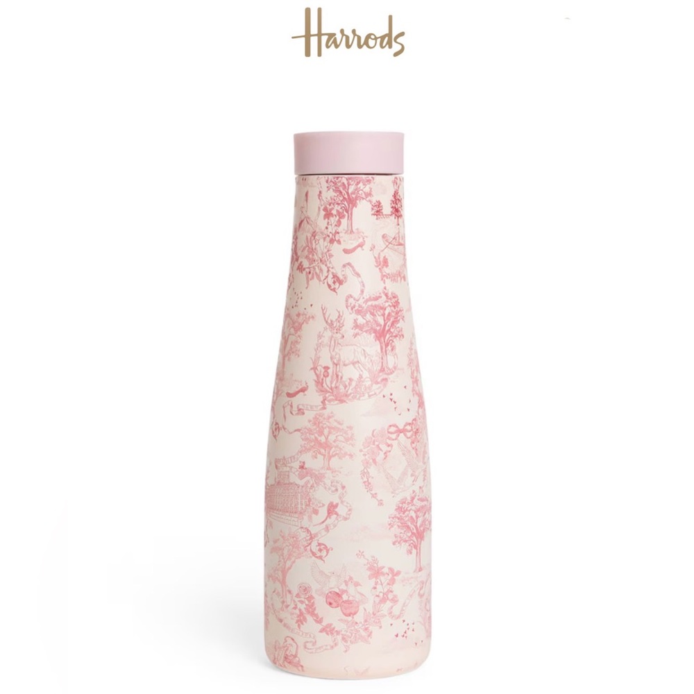 HARRODS TOILLE FLASK
